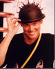 Jim Carrey in wired hat from The Cable Guy photo print