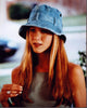 Jennifer Aniston in a bucket hat photo print