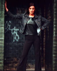 Suranne Jones Denim Jacket Photo Print - 8x10