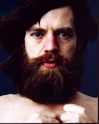 Mick Jagger Shirtless with Beard Photo Print - 8x10
