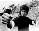 Bruce Lee Black and White Punching Photo Print - 8x10