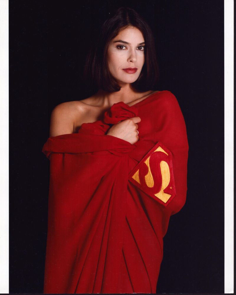 Teri Hatcher Superman Cape Photo Print - 8x10