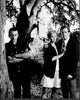 Cape Fear black and white photo print featuring Robert De Niro, Jessica Lange, and Nick Nolte.