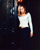 Maria Bello Leaning on Gate Photo Print - Elegant Photography