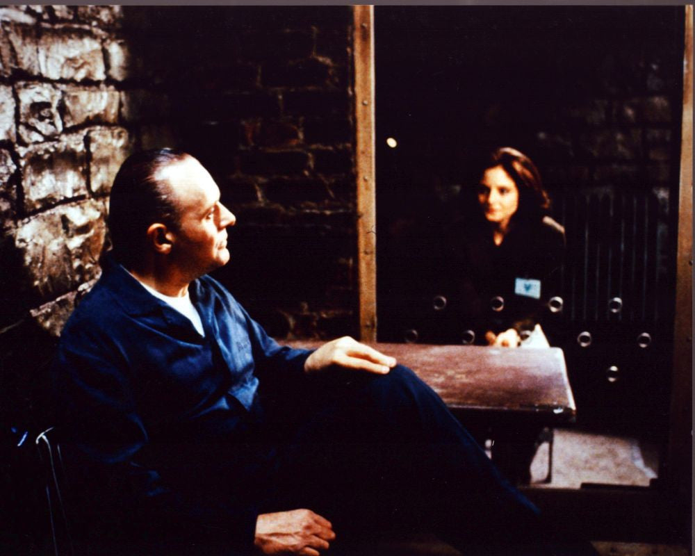 Anthony Hopkins and Jodie Foster Silence of the Lambs Photo Print