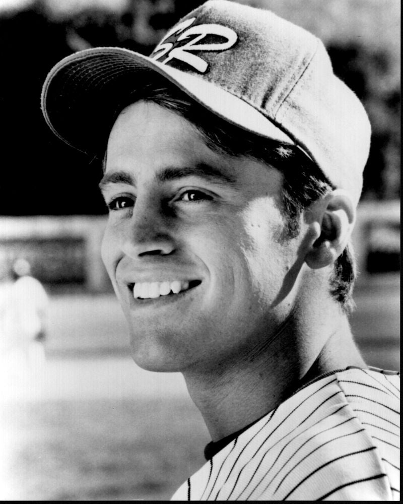 Matt LeBlanc in a baseball uniform photo print.