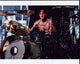 Travis Barker Shirtless Drumming Photo Print (8x10, 16x20, 24x30)