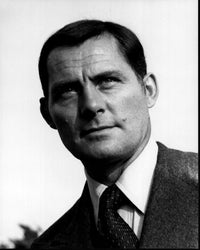 Robert Shaw Black and White Photo Print in Suit and Tie