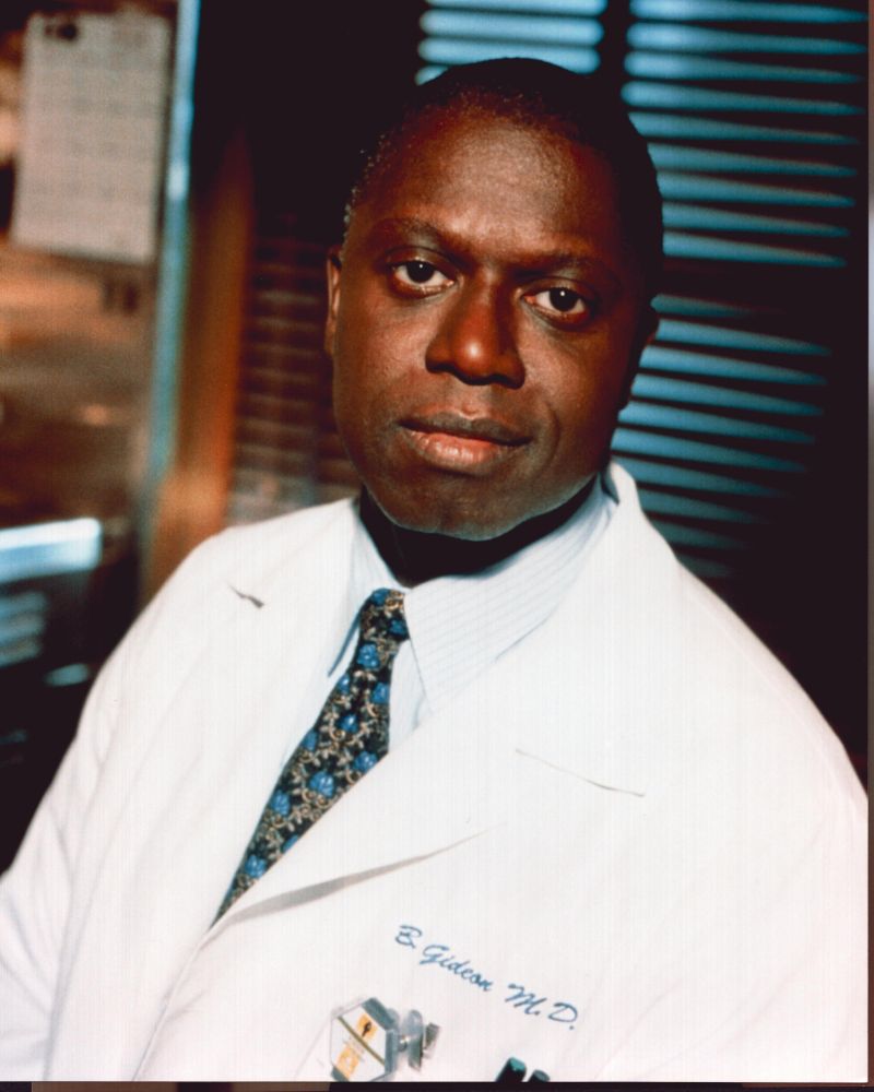 Andre Braugher in lab coat from Gideon's Crossing photo print