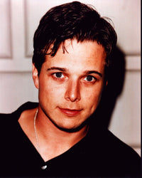 Scott Wolf photo print in black top, celebrity art decor.