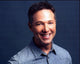 George Newbern headshot photo print in denim shirt