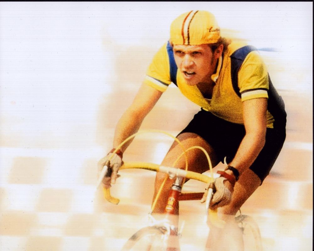 Dennis Christopher Racing in Breaking Away Cover Art Photo Print