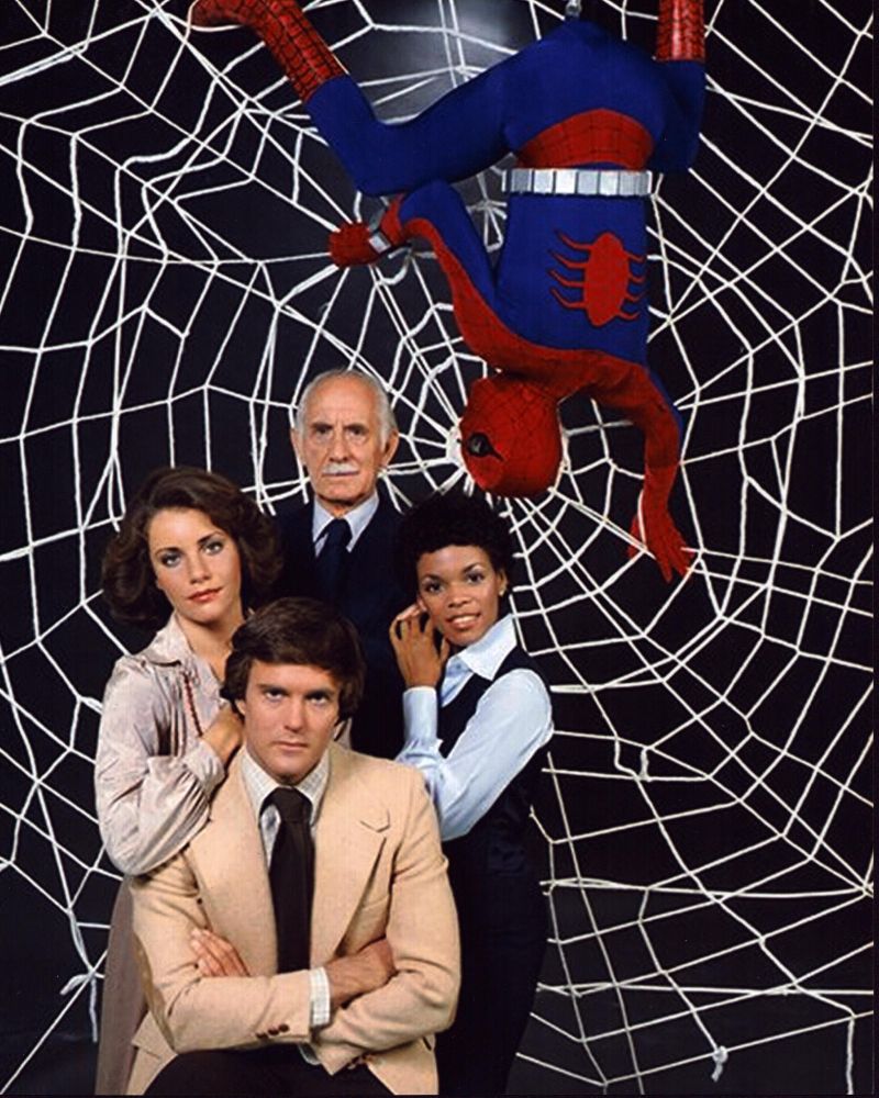 The Amazing Spider-Man Cast Photo Print featuring iconic characters