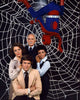The Amazing Spider-Man Cast Photo Print featuring iconic characters