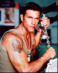 Lorenzo Lamas Smoking Cigar Photo Print - 8x10