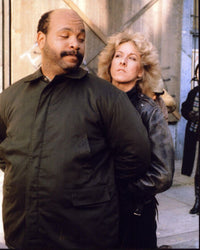 James Avery and Betty Thomas in Hill Street Blues photo print