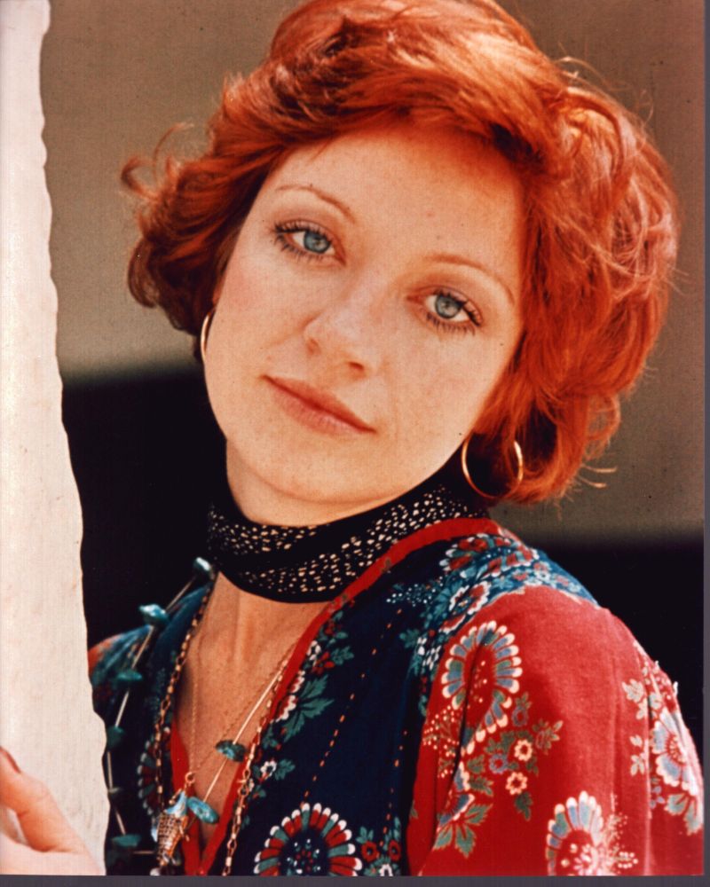 Veronica Cartwright in colorful outfit photo print