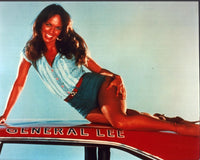 Catherine Bach on General Lee Car Photo Print from The Dukes of Hazzard