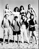 Beverly Hills, 90210 Cast Beach Photo Print - Black & White (8x10)