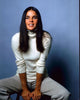 Ali Macgraw Vintage Photo Print - White Turtleneck on Stool (8x10)