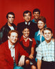Happy Days Cast Photo Print with Red Background (8x10)