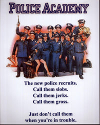 Police Academy Promo Poster Photo Print - 8x10