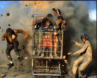 Jackass: The Movie Cast in Giant Shopping Cart Photo Print