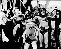 Batman Cast Black and White Photo Print - 8x10