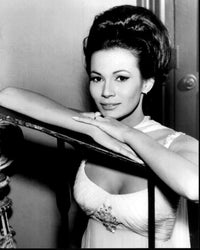 Barbara Luna in Mission: Impossible Black and White Photo Print