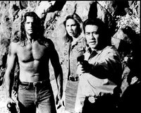 Lorenzo Lamas & Co. in Renegade Black and White Photo Print (8x10)