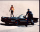 Burt Ward and Adam West Batmobile Photo Print - 8x10