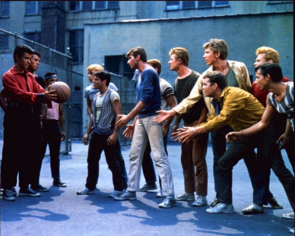 Group shot photo print from the musical West Side Story.