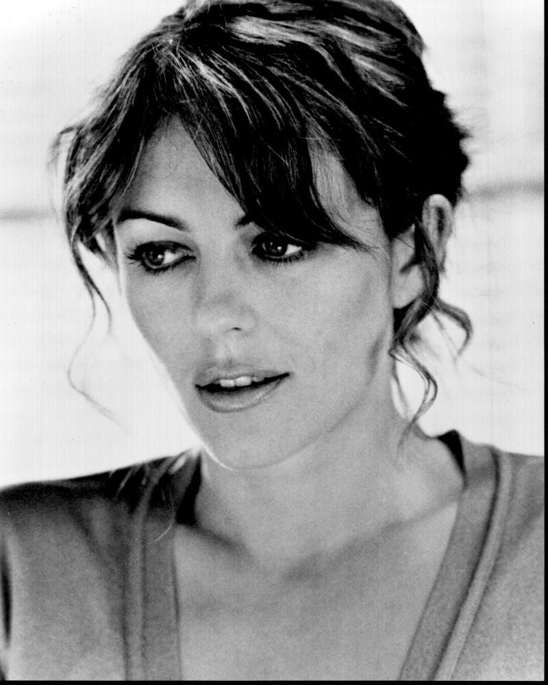 Elizabeth Hurley Black and White Headshot Photo Print (8x10)