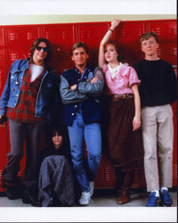 The Breakfast Club Group Photo Print in Front of Lockers (8x10)