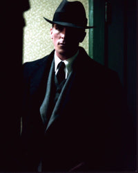 Christian Bale in Public Enemies photo print showcasing vibrant colors and details.