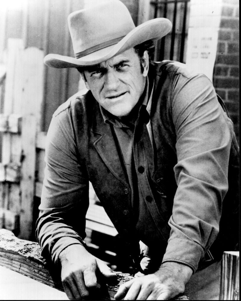 James Arness Black and White Photo Print from Gunsmoke - 8x10