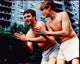 Basketball Diaries photo print featuring Patrick McGaw and Leonardo DiCaprio in boxers.