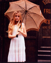 Kirsten Dunst With Umbrella Photo Print - 8x10
