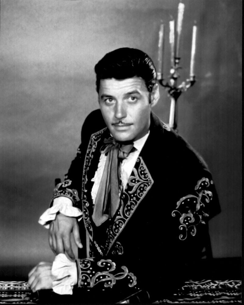 Guy Williams as Zorro Black and White Photo Print (8 x 10)