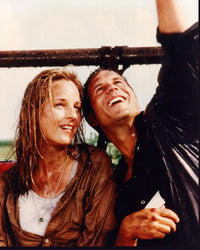 Helen Hunt and Bill Paxton Iconic Scene from Twister Photo Print (8x10)