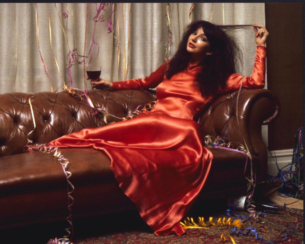 Kate Bush Party Streamers Photo Print - 8x10