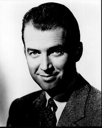 James Stewart Black and White Photo Print in Tweed Suit - 8x10