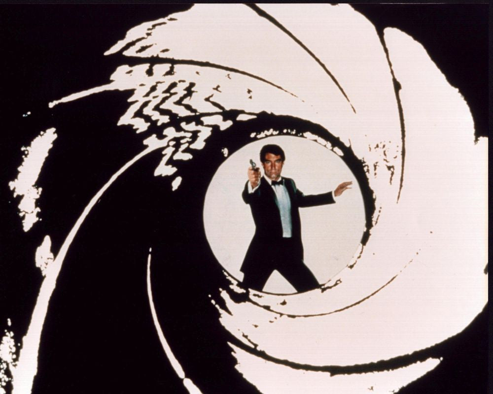 Timothy Dalton as James Bond Gun Barrel Shot Photo Print - 8x10