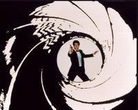 Timothy Dalton as James Bond Gun Barrel Shot Photo Print - 8x10