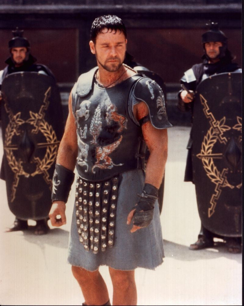 Russell Crowe Gladiator Photo Print - Surrounded by Guards (8x10)