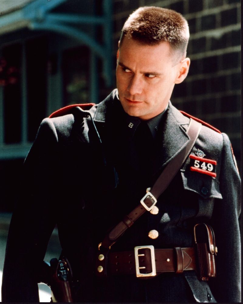 Jim Carrey wearing police uniform in Me, Myself & Irene photo print