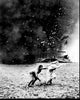 Bill Paxton and Helen Hunt Twister Black and White Photo Print