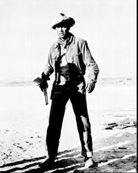 James Stewart black and white photo print from The Man From Laramie