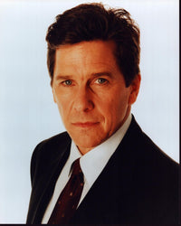 Tim Matheson photo print in suit and tie against a white background.