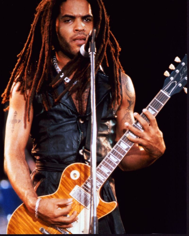 Lenny Kravitz On Stage Photo Print - Perfect for Music Lovers